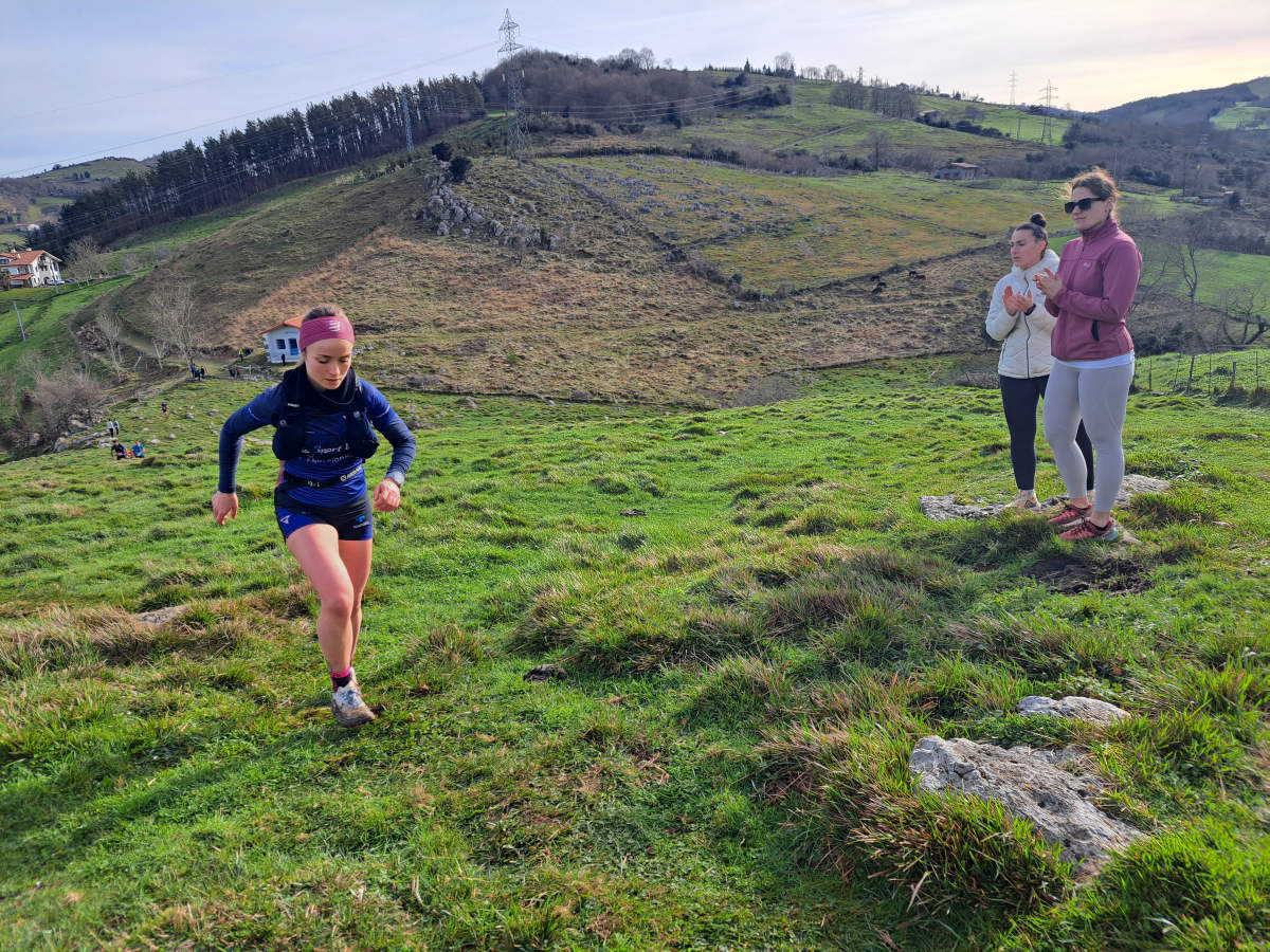 Iraitz Legorburu eta Oihana Zubillaga nagusi Zaldei bidea lasterketan