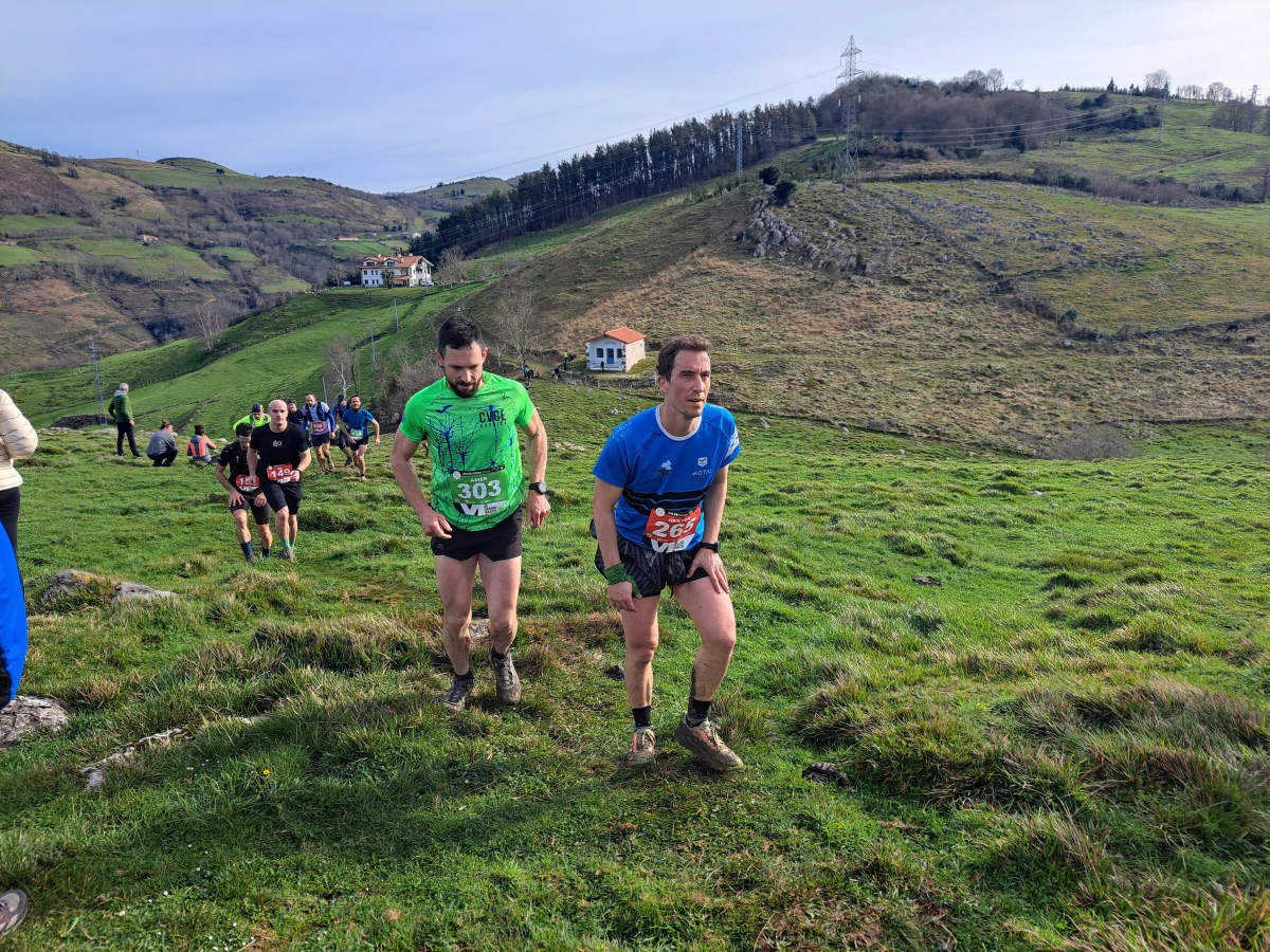 Iraitz Legorburu eta Oihana Zubillaga nagusi Zaldei bidea lasterketan