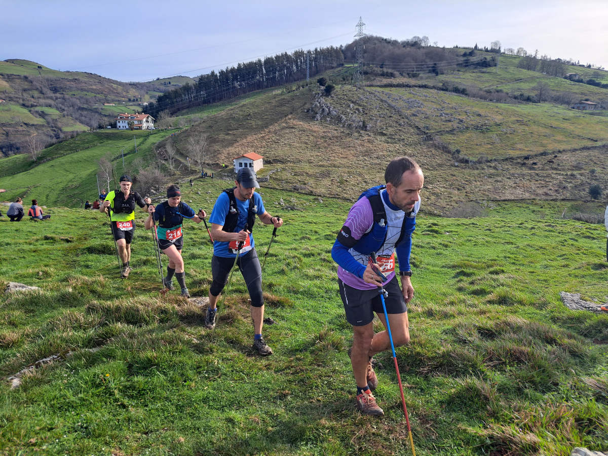 Iraitz Legorburu eta Oihana Zubillaga nagusi Zaldei bidea lasterketan