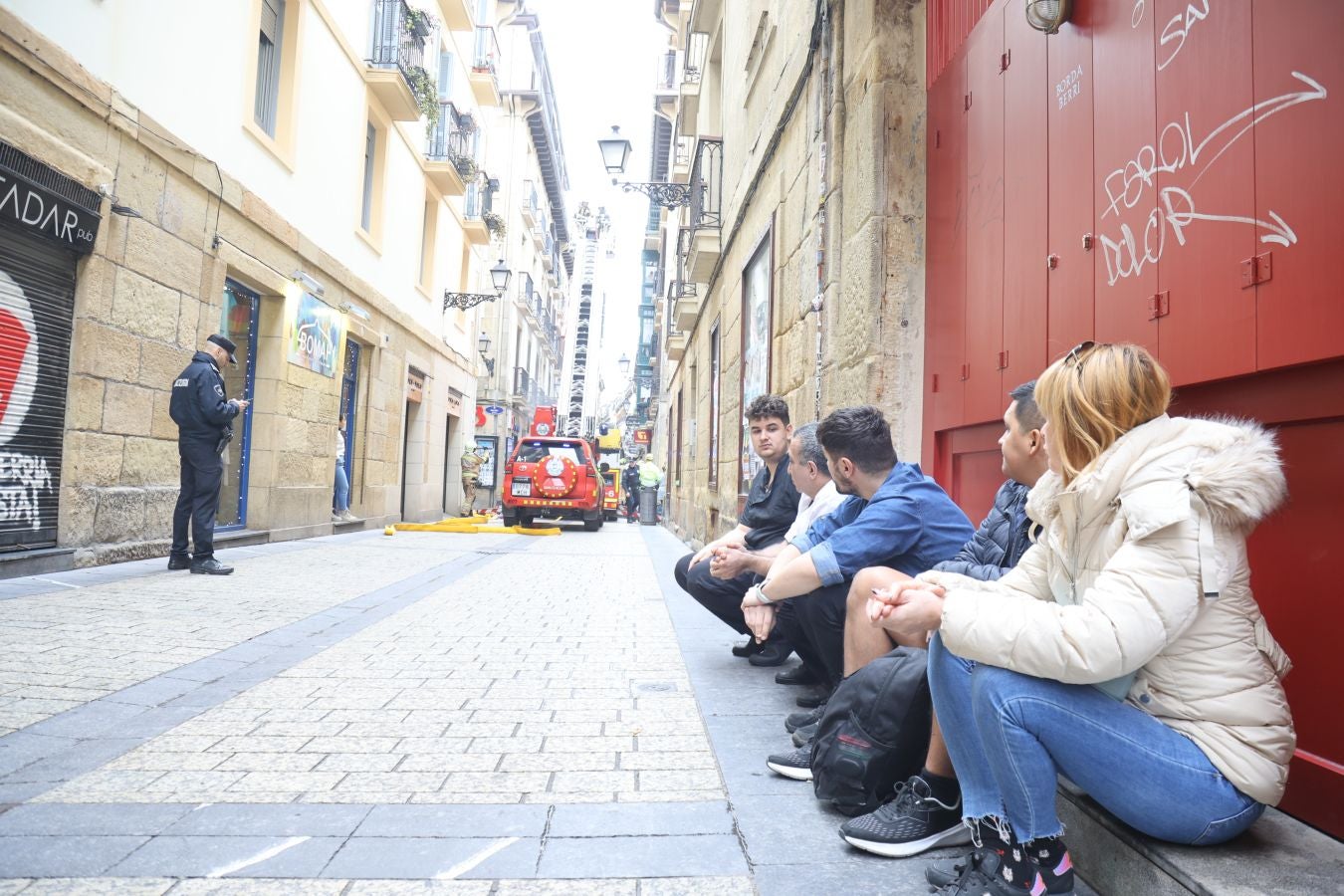 El humo vuelve a activar las alertas en la Parte Vieja