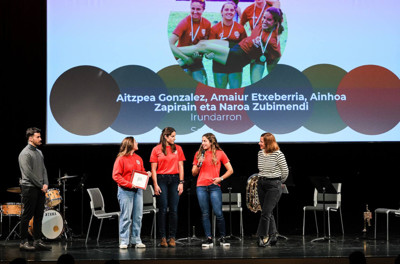 Las mejores imágenes de la gala del deporte irundarra
