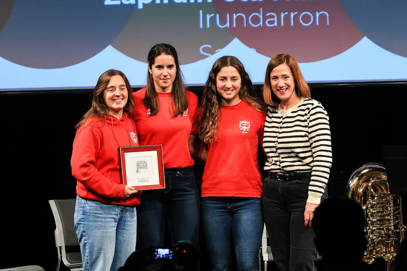 Las mejores imágenes de la gala del deporte irundarra
