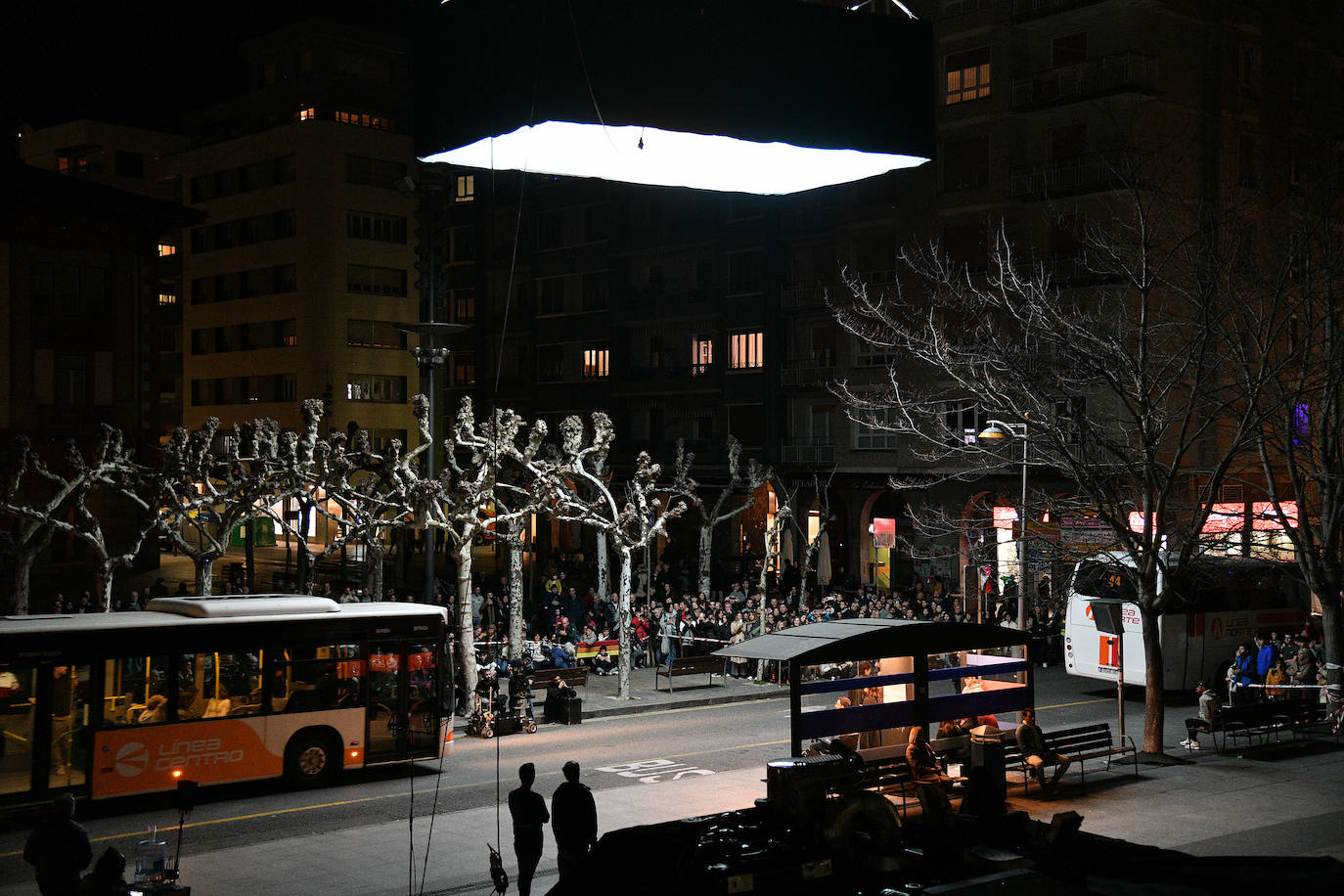 Luces, cámara y acción: Eibar, plató de cine con Dani Rovira como estrella principal