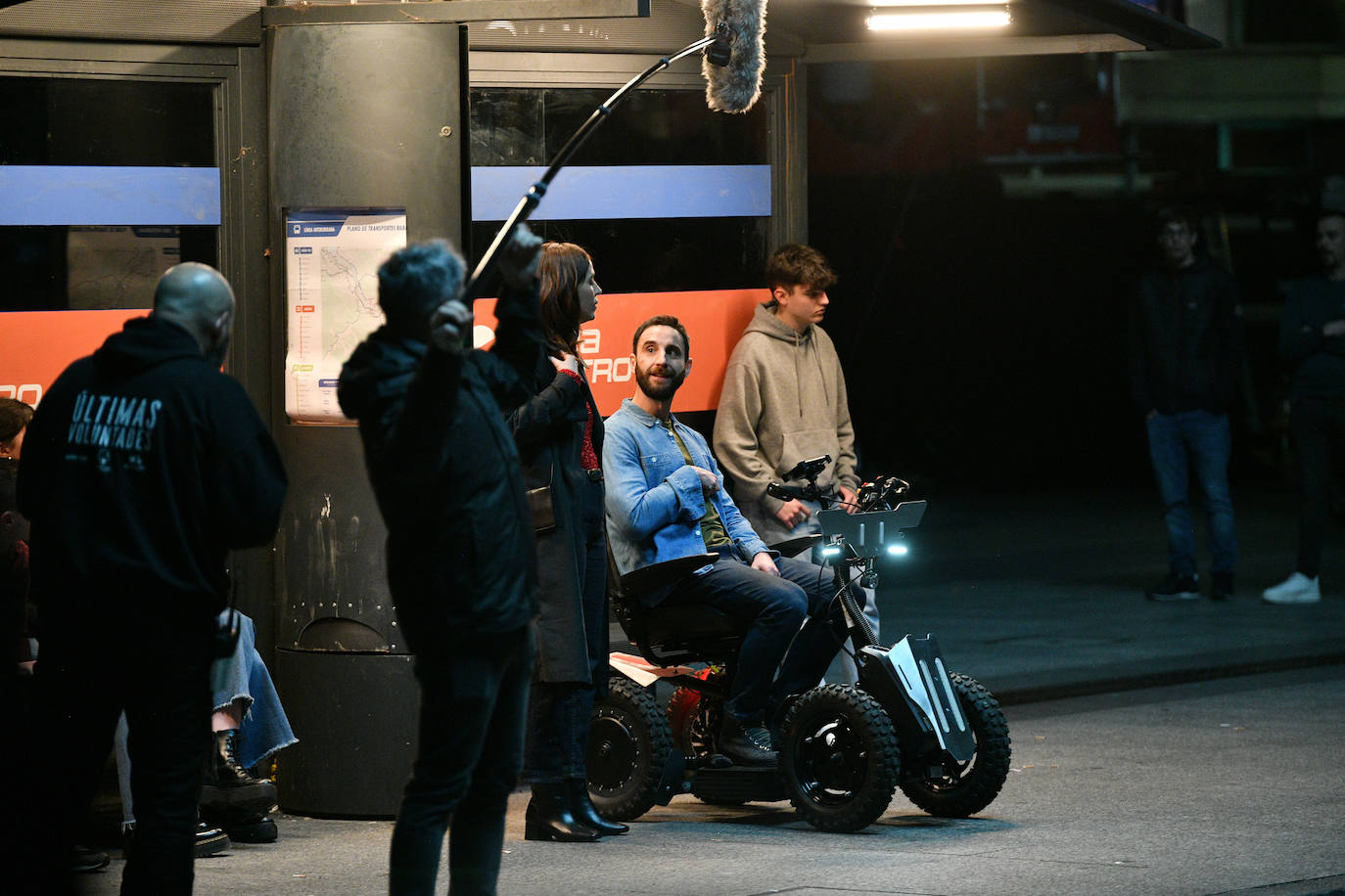 Luces, cámara y acción: Eibar, plató de cine con Dani Rovira como estrella principal