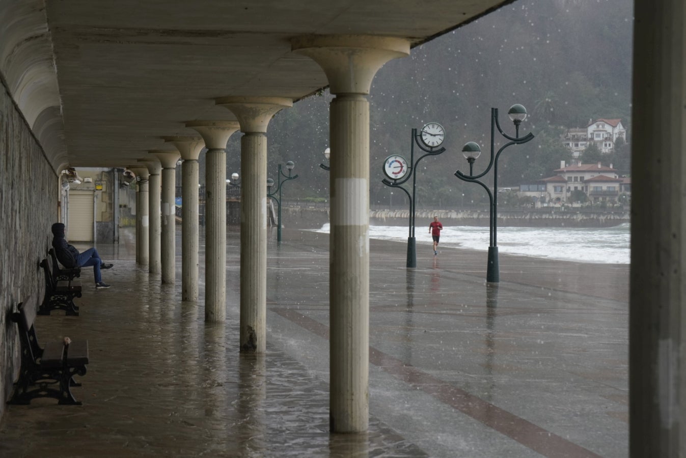 La borrasca &#039;Louis&#039; barre Gipuzkoa