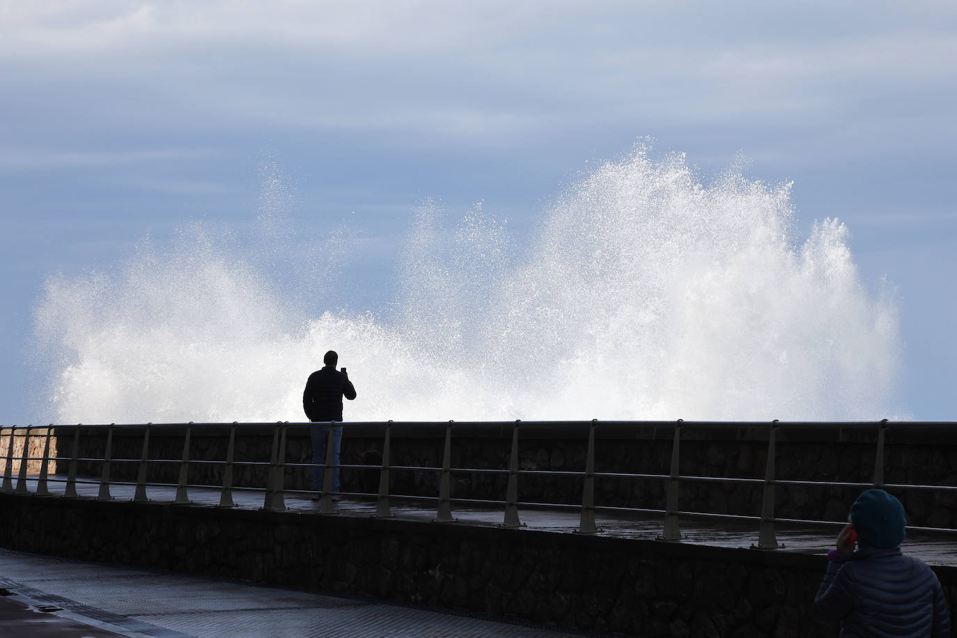La borrasca &#039;Louis&#039; barre Gipuzkoa