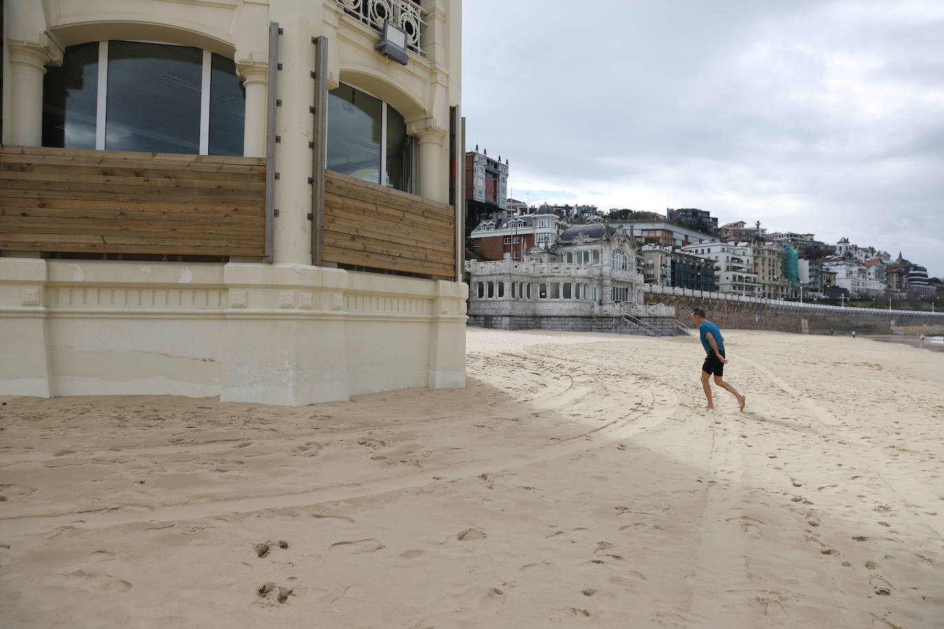 La borrasca &#039;Louis&#039; barre Gipuzkoa