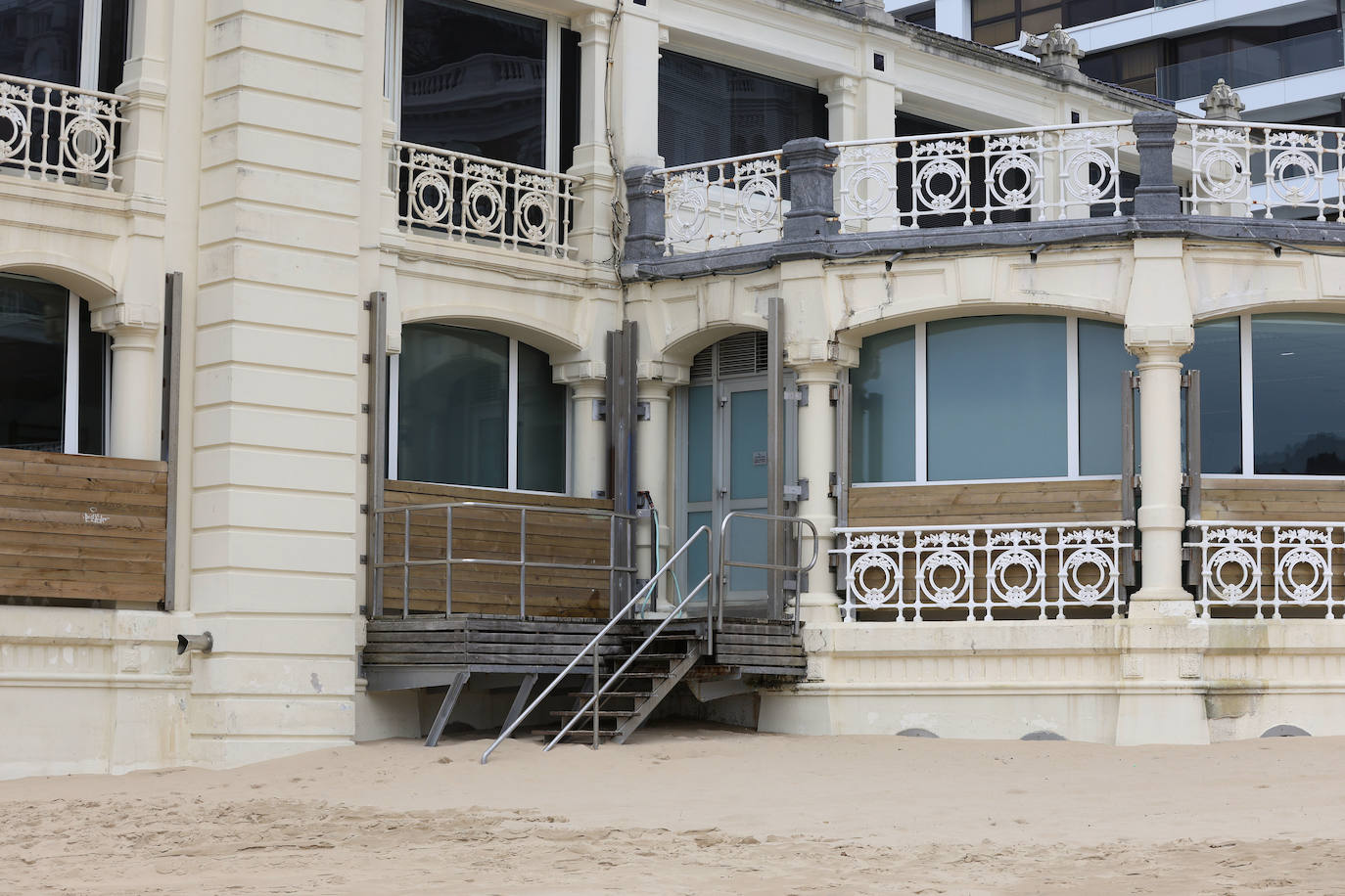 La borrasca &#039;Louis&#039; barre Gipuzkoa