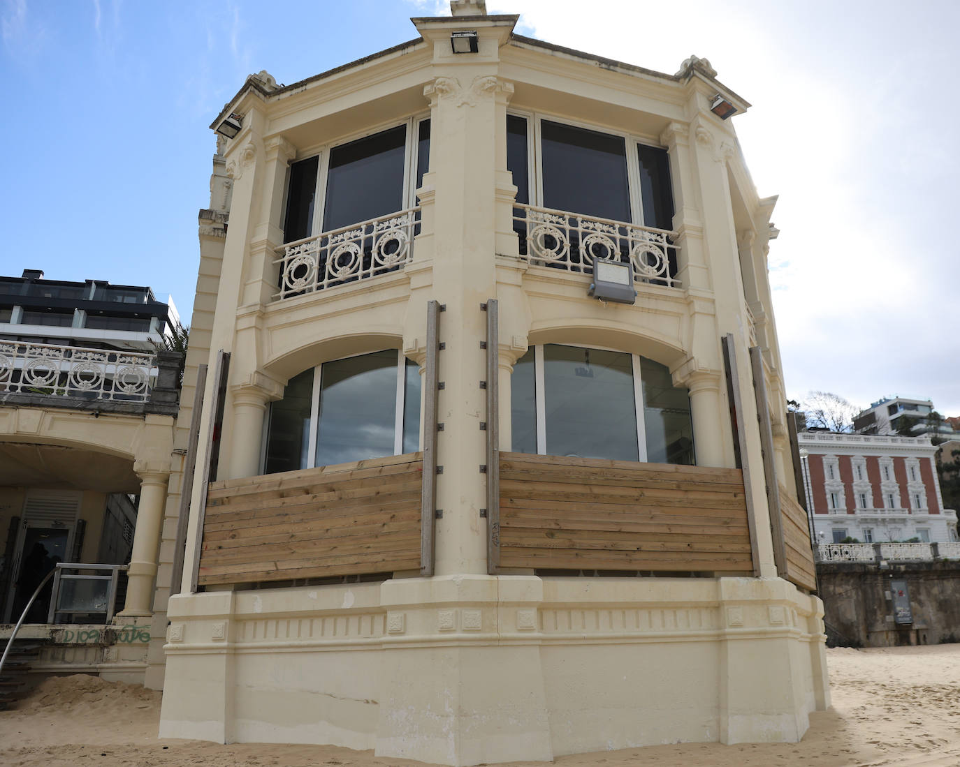 La borrasca &#039;Louis&#039; barre Gipuzkoa