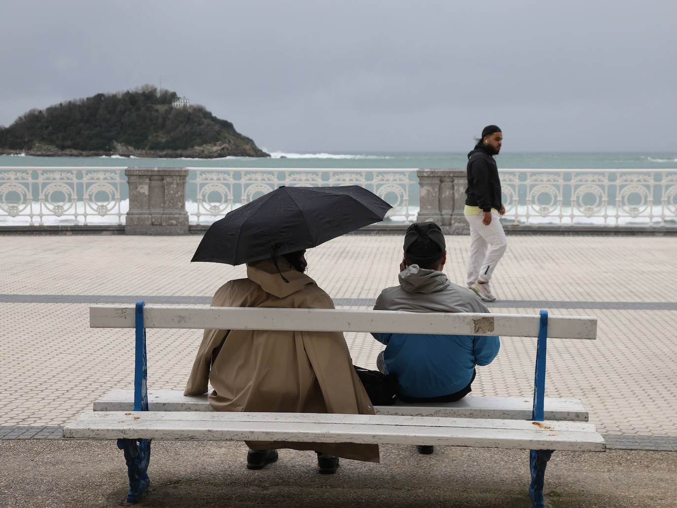 La borrasca &#039;Louis&#039; barre Gipuzkoa