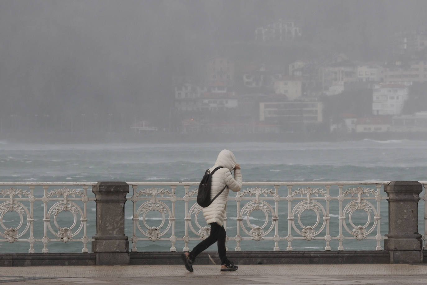 La borrasca &#039;Louis&#039; barre Gipuzkoa