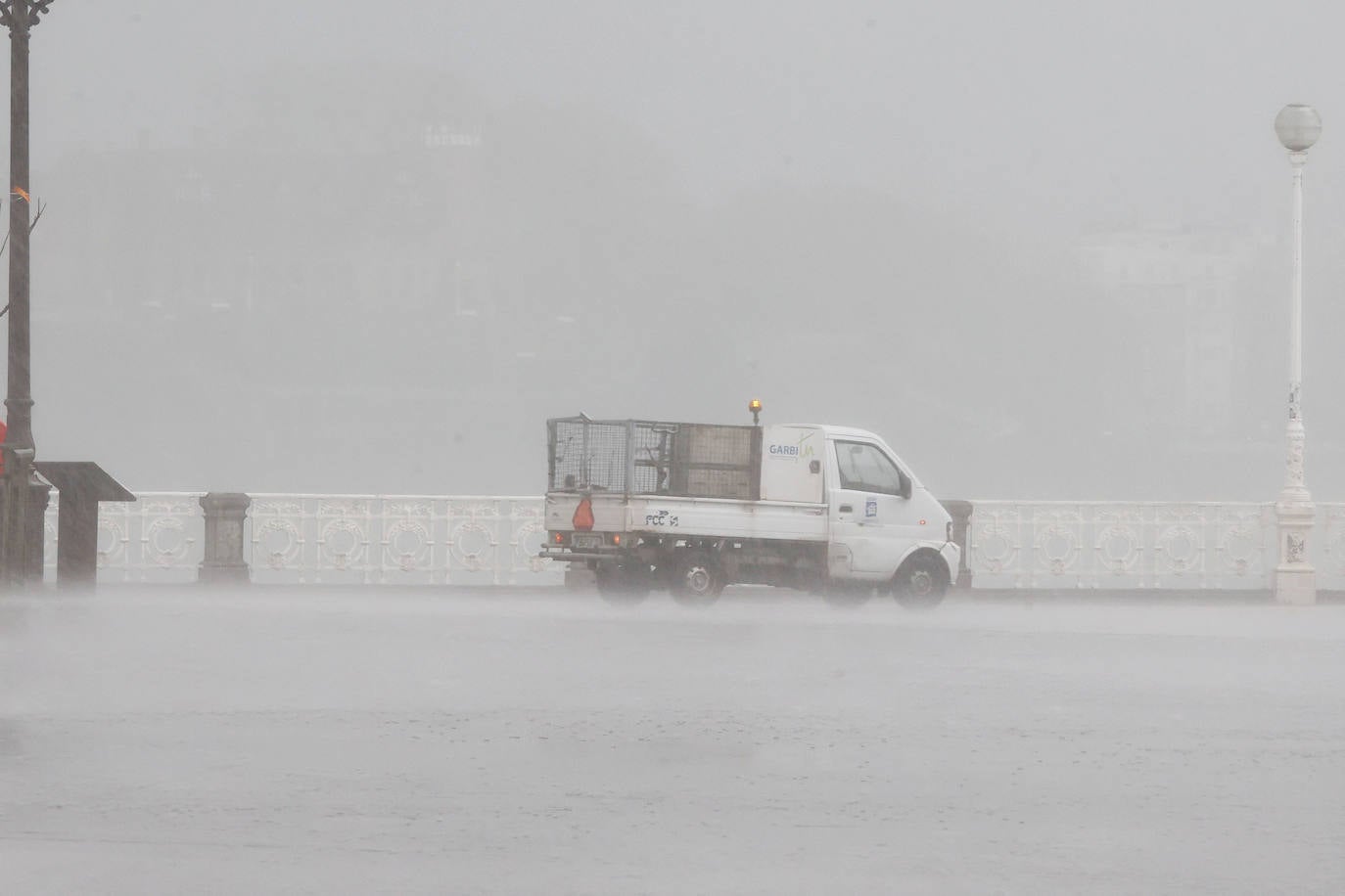 La borrasca &#039;Louis&#039; barre Gipuzkoa