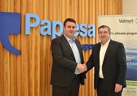 Ruiz y Sánchez, en el encuentro que mantuvieron para firmar el pacto.