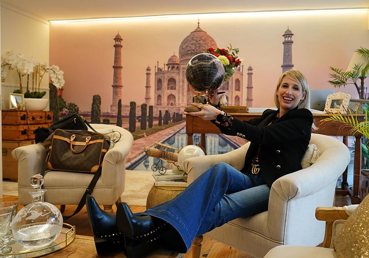 Lorea, con el mundo en sus manos.