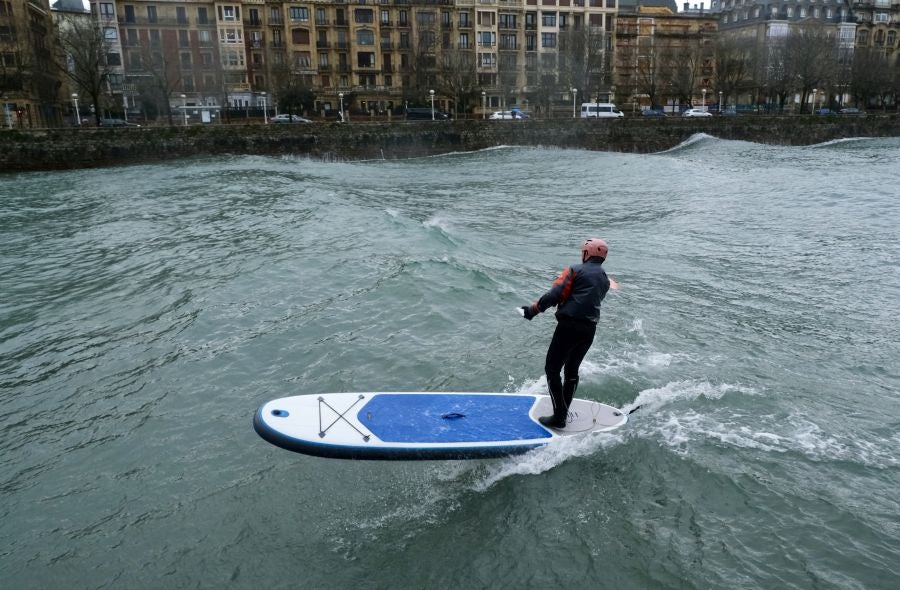 El paso de la borrasca &#039;Louis&#039;, en imágenes