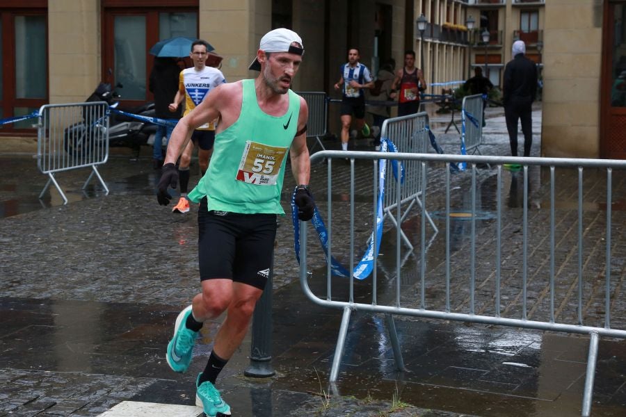 Éxito de la media maratón del Bidasoa