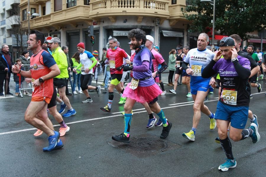 Éxito de la media maratón del Bidasoa