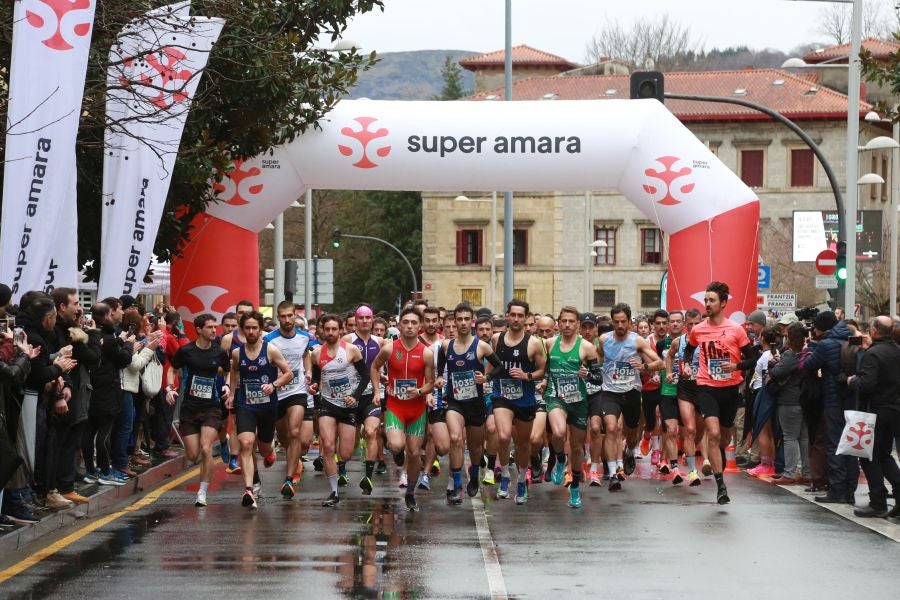 Éxito de la media maratón del Bidasoa