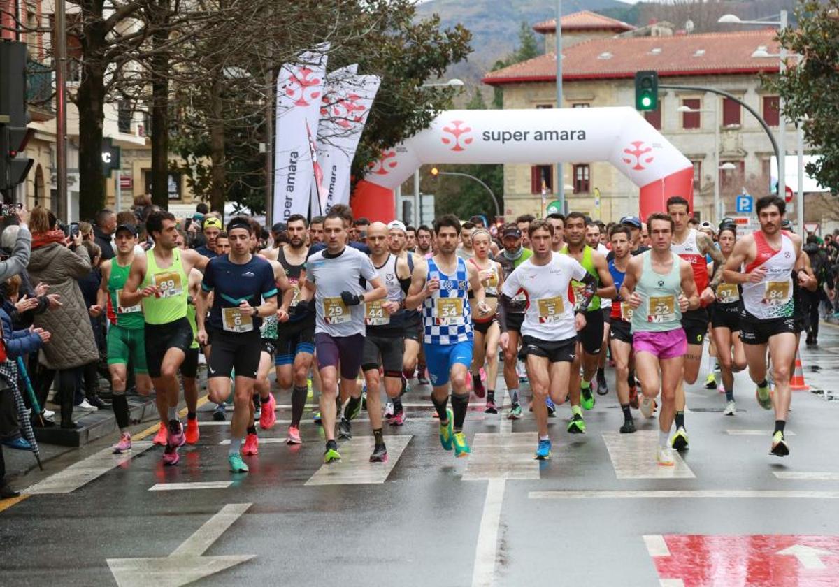 Éxito de la media maratón del Bidasoa