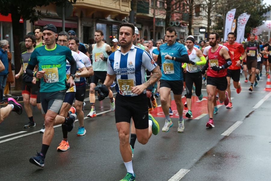 Éxito de la media maratón del Bidasoa