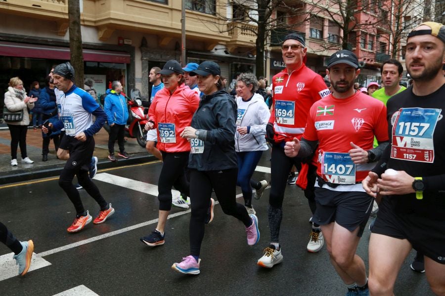 Éxito de la media maratón del Bidasoa