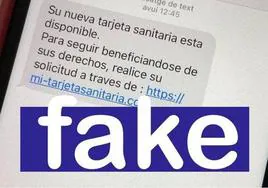 Mensajes fraudulentos denunciados por parte de Osakidetza.