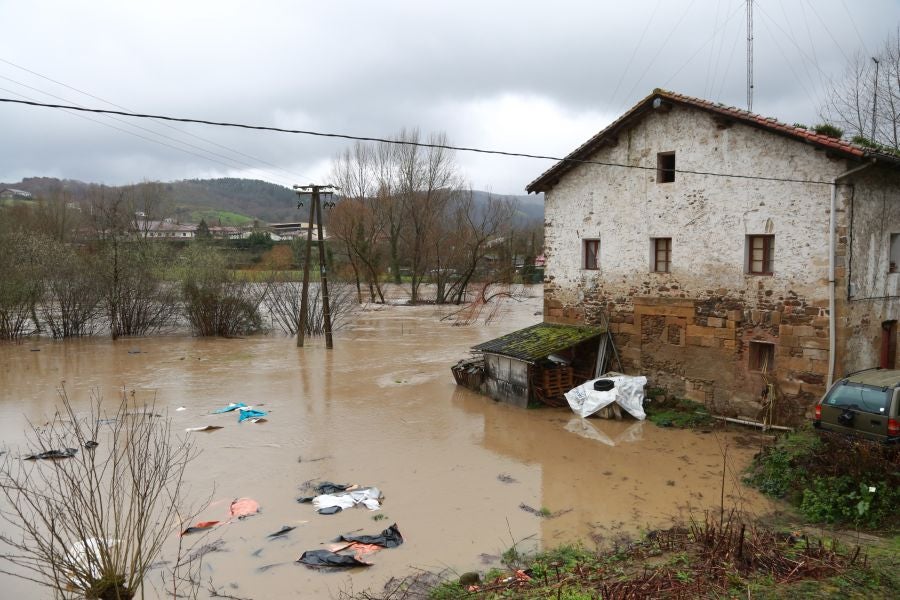 Gipuzkoa, en alerta por las fuertes lluvias