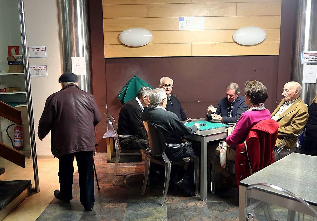 Imagen de un hogar del jubilado en Donostia