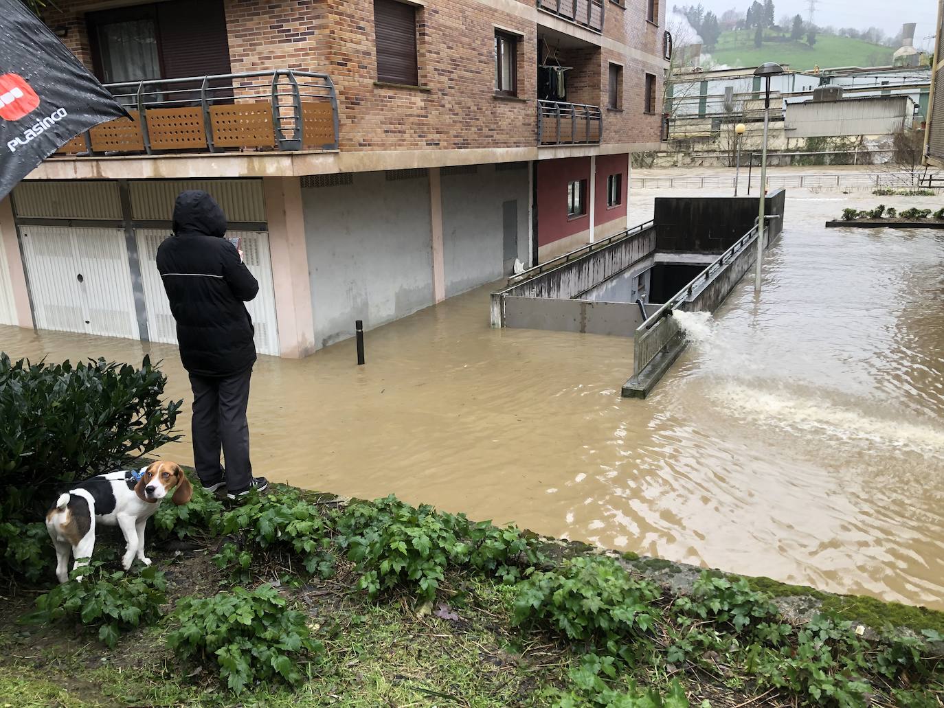 Gipuzkoa, en alerta por las fuertes lluvias