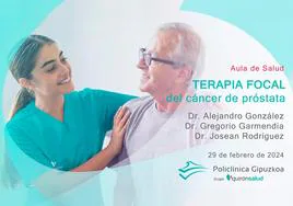 Revive el el Aula de Salud: «Terapia focal del cáncer de próstata»