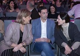 Homenaje a la mujer. Pradales, entre Atutxa y Tejeria, ayer.