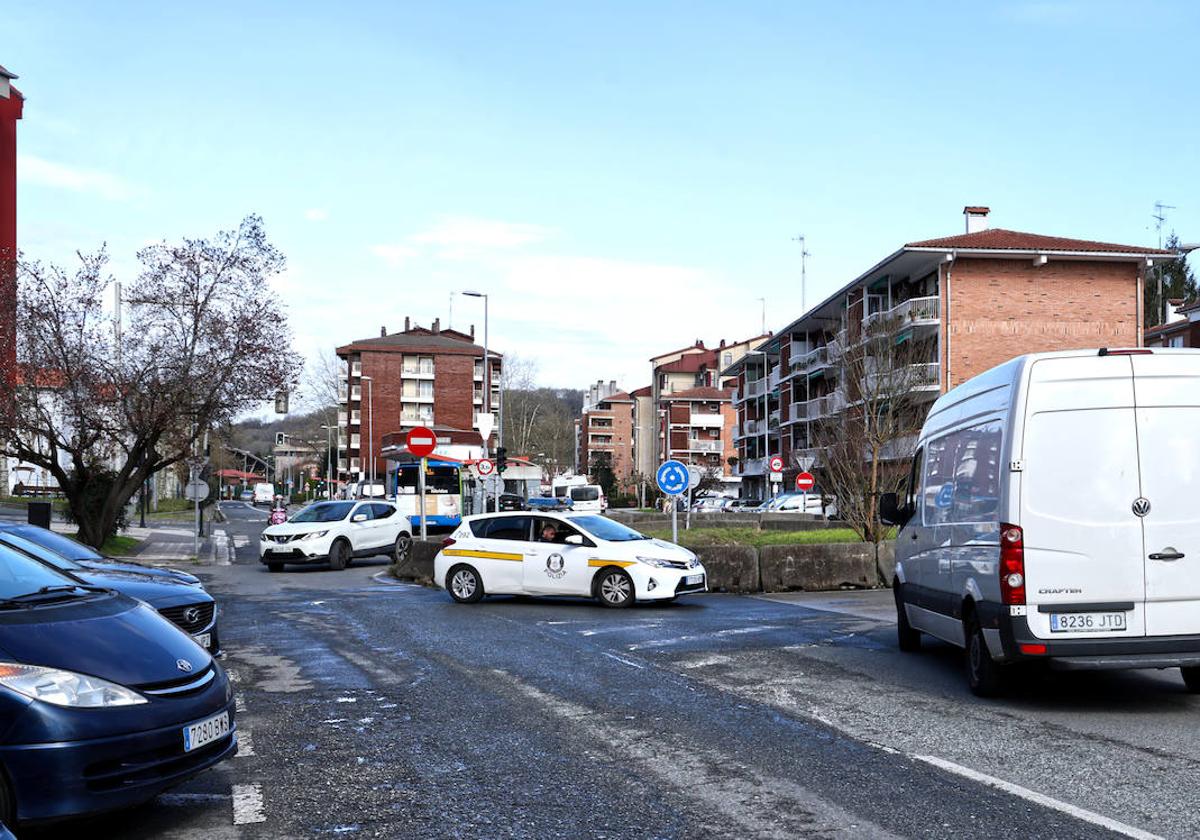 Las agresiones se produjero el sábado por la noche en el barrio de Martutene.