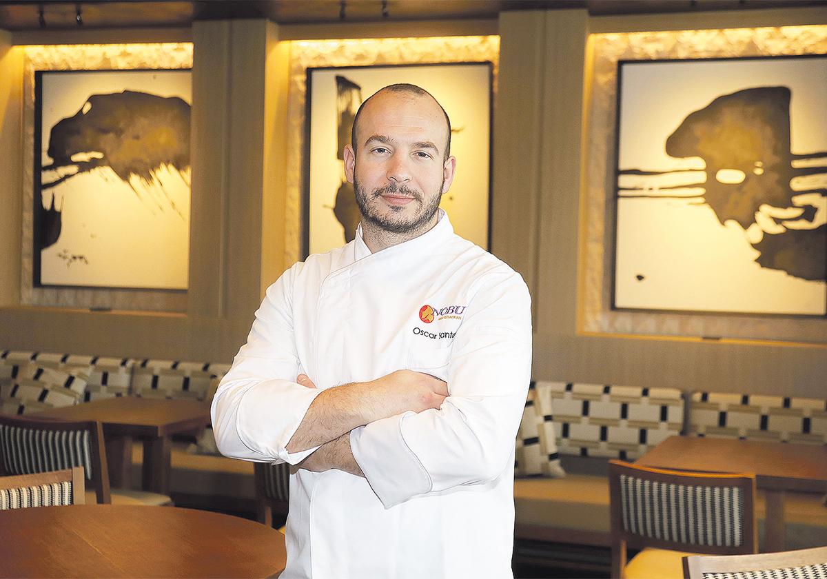 Óscar santos del restaurante Nobu: «Queremos formar parte de la ciudad»