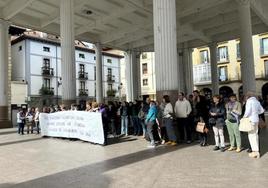 Las pintoras salieron a la  calle por el Día de la Mujer