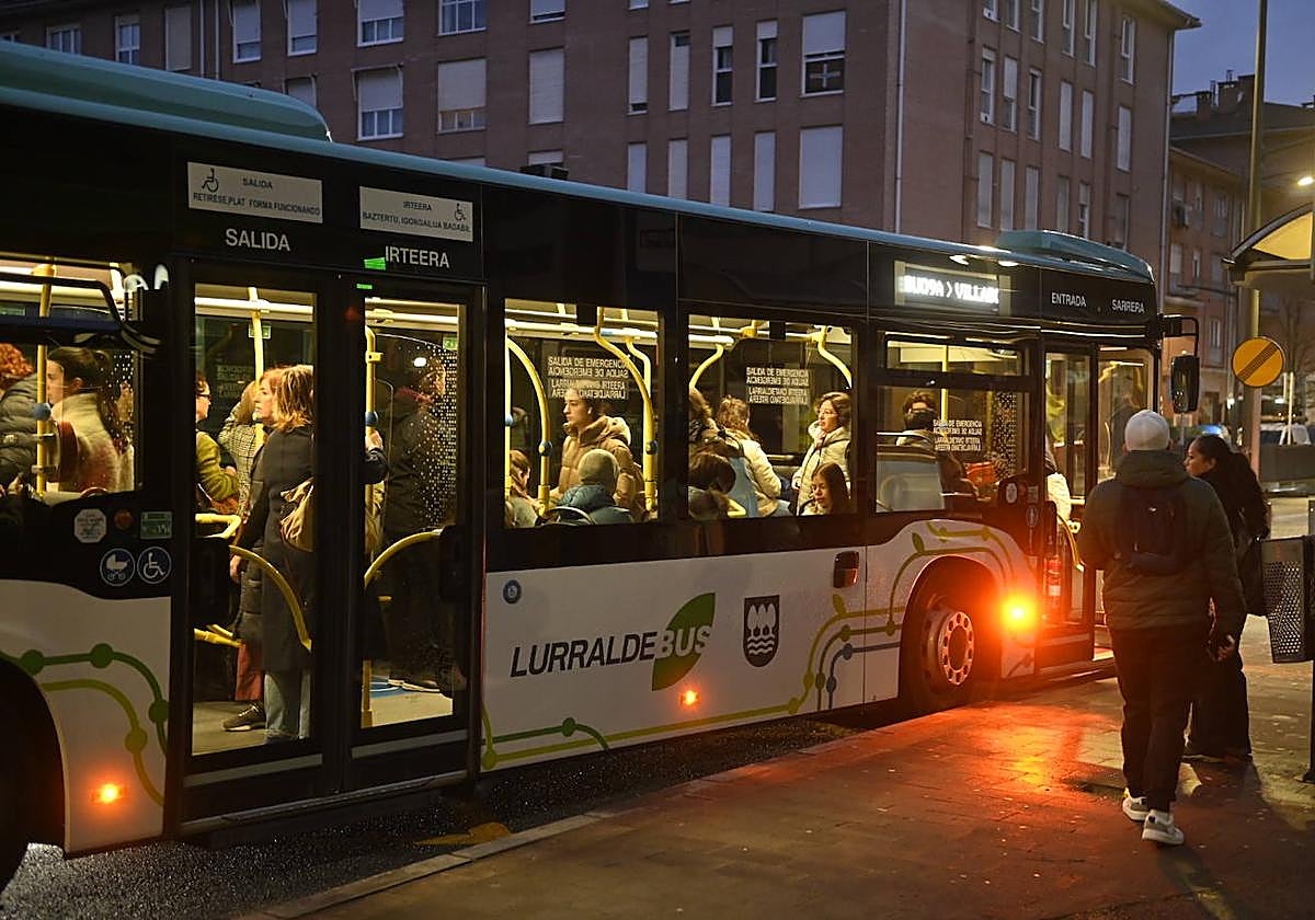 En el transporte público circularán al menos el 30% de los vehículos.