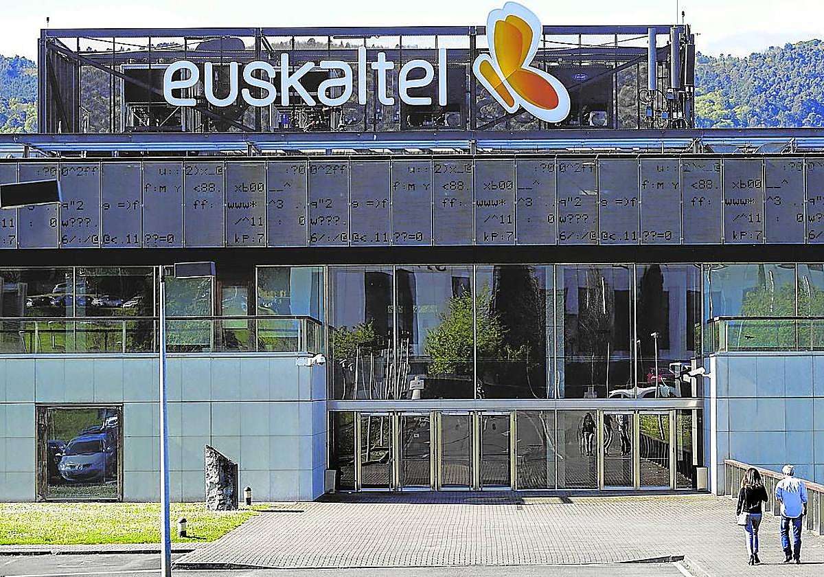 Sede de Euskaltel, integrada en el grupo MásMóvil, en la localidad vizcaína de Zamudio.