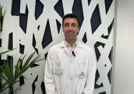 El Dr. Juan Zaldua, traumatólogo de Policlínica Gipuzkoa