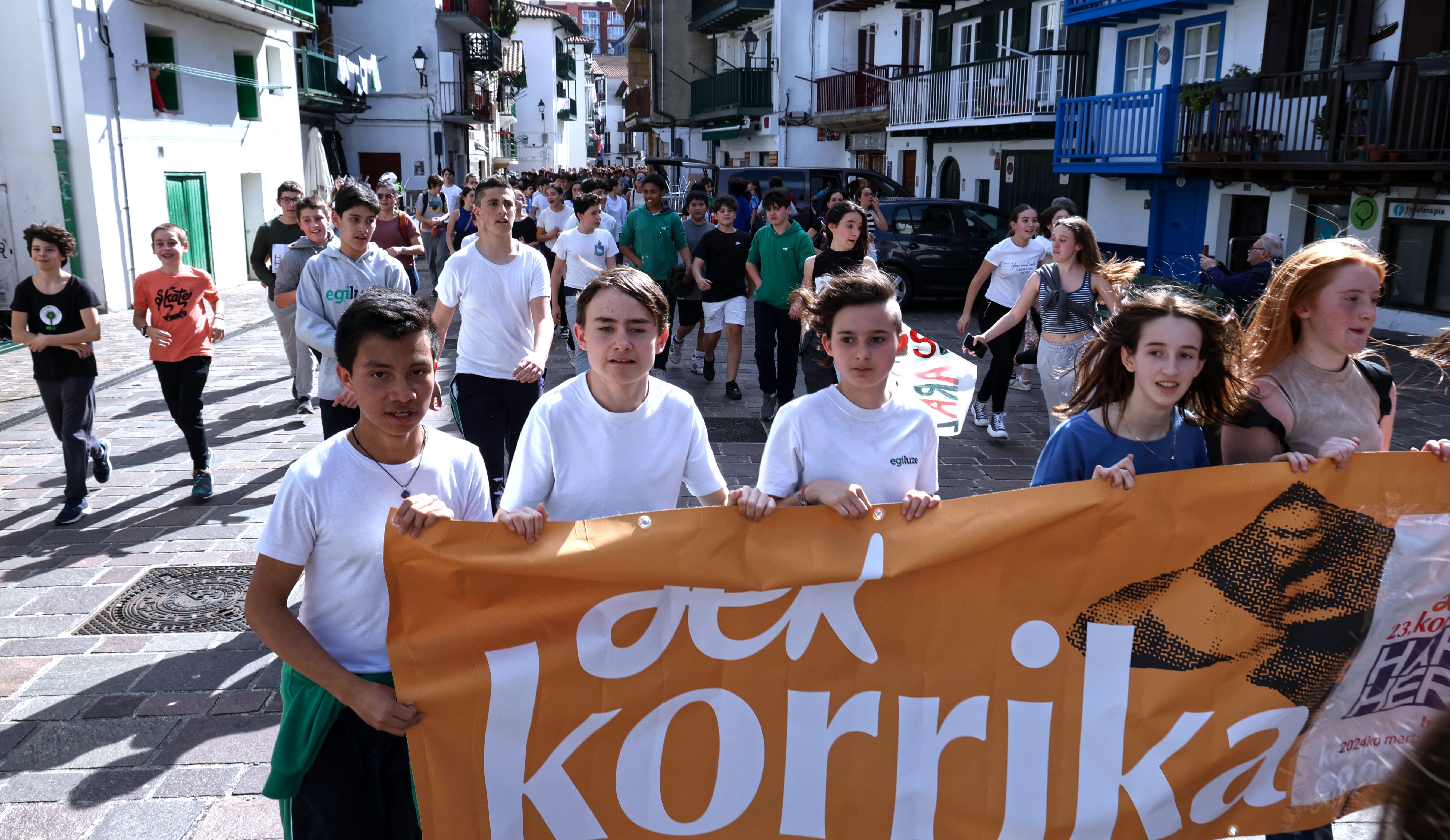 Hondarribia Korrikarekin gozatzen