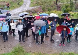 Salida infantil  a la montaña