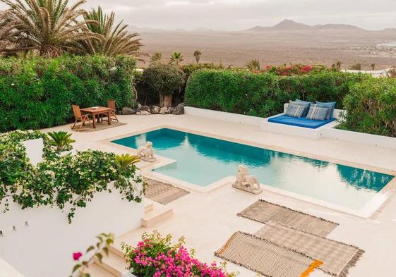 Así es la villa que alquila Jon Kortajarena en Lanzarote