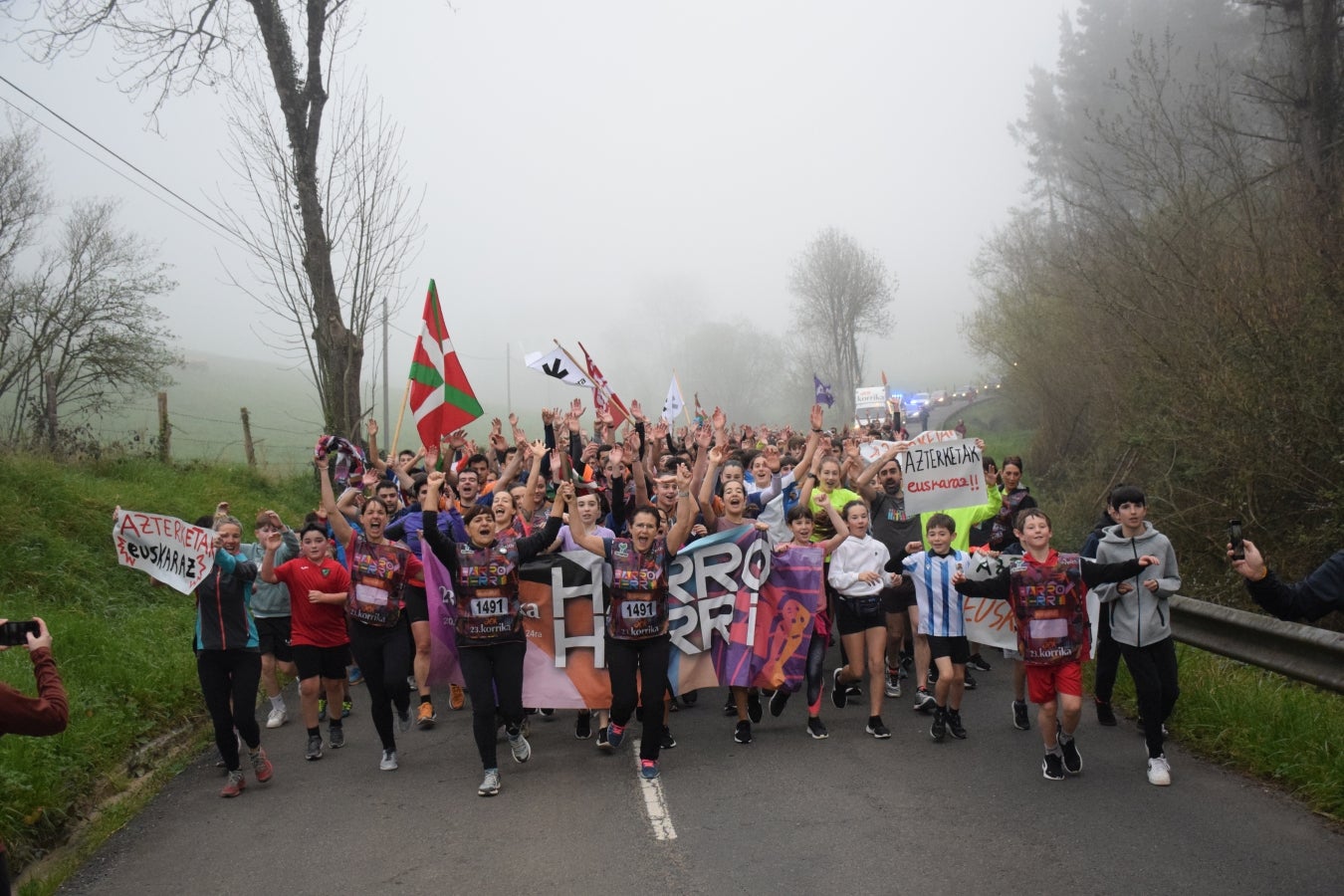La Korrika llega a Bergara