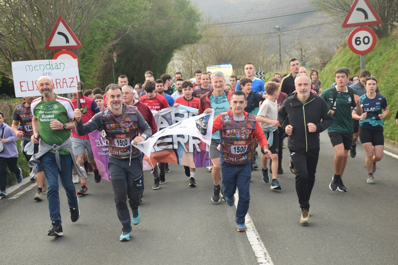Korrika camino de Elgeta