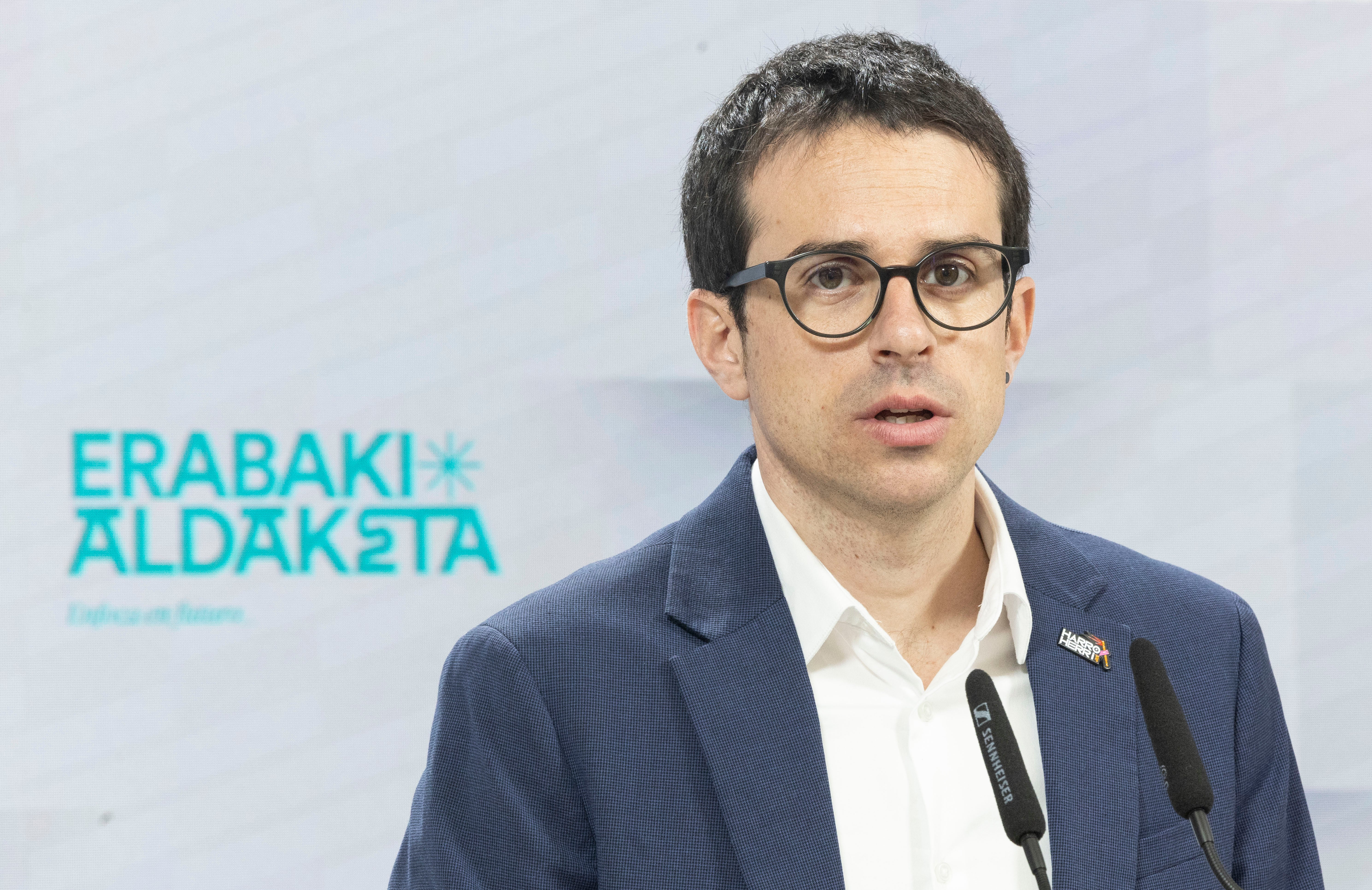 Pello Otxandiano, candidato de EH Bildu a lehendakari.