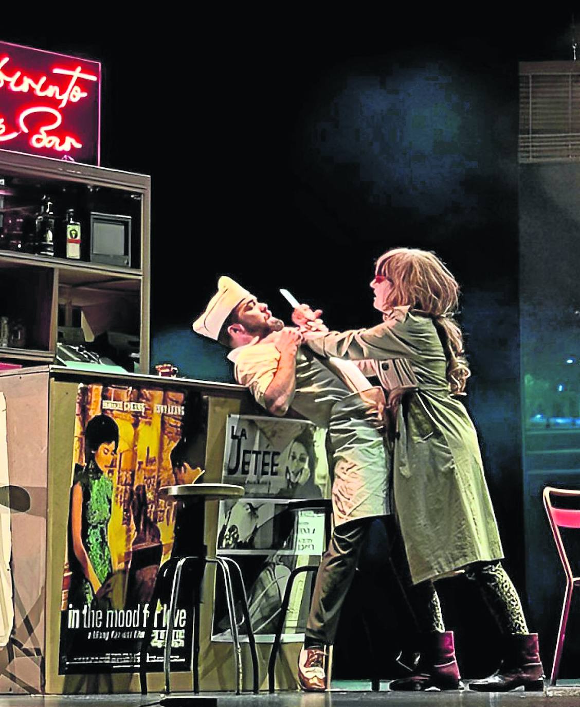 La compañía Khea Ziater trae a escena 'La sed del minotauro' esta noche en Bastero