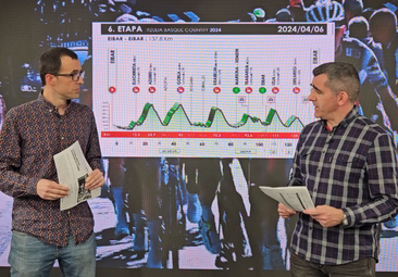 «Traca final de la Itzulia: el que quiera hacer la carrera dura no tiene excusas»
