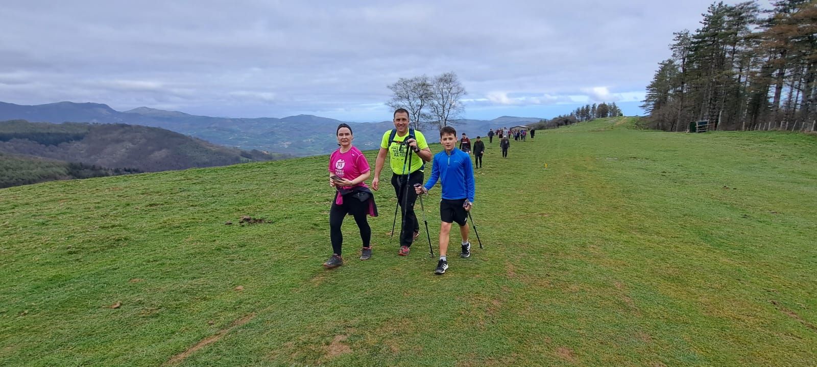 Giro bikaina Aizkardik antolatutako 55. Mendi martxan