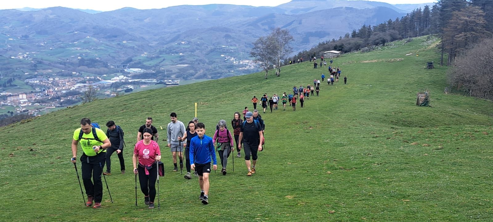 Giro bikaina Aizkardik antolatutako 55. Mendi martxan