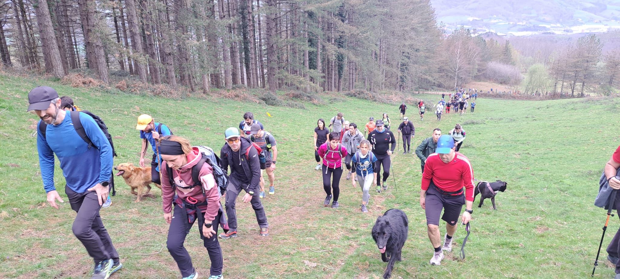 Giro bikaina Aizkardik antolatutako 55. Mendi martxan