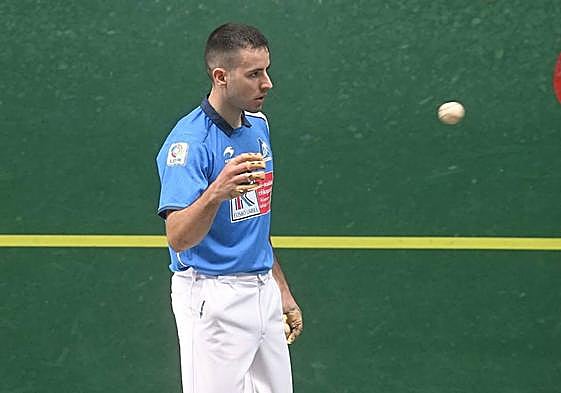 Darío, en un entrenamiento.