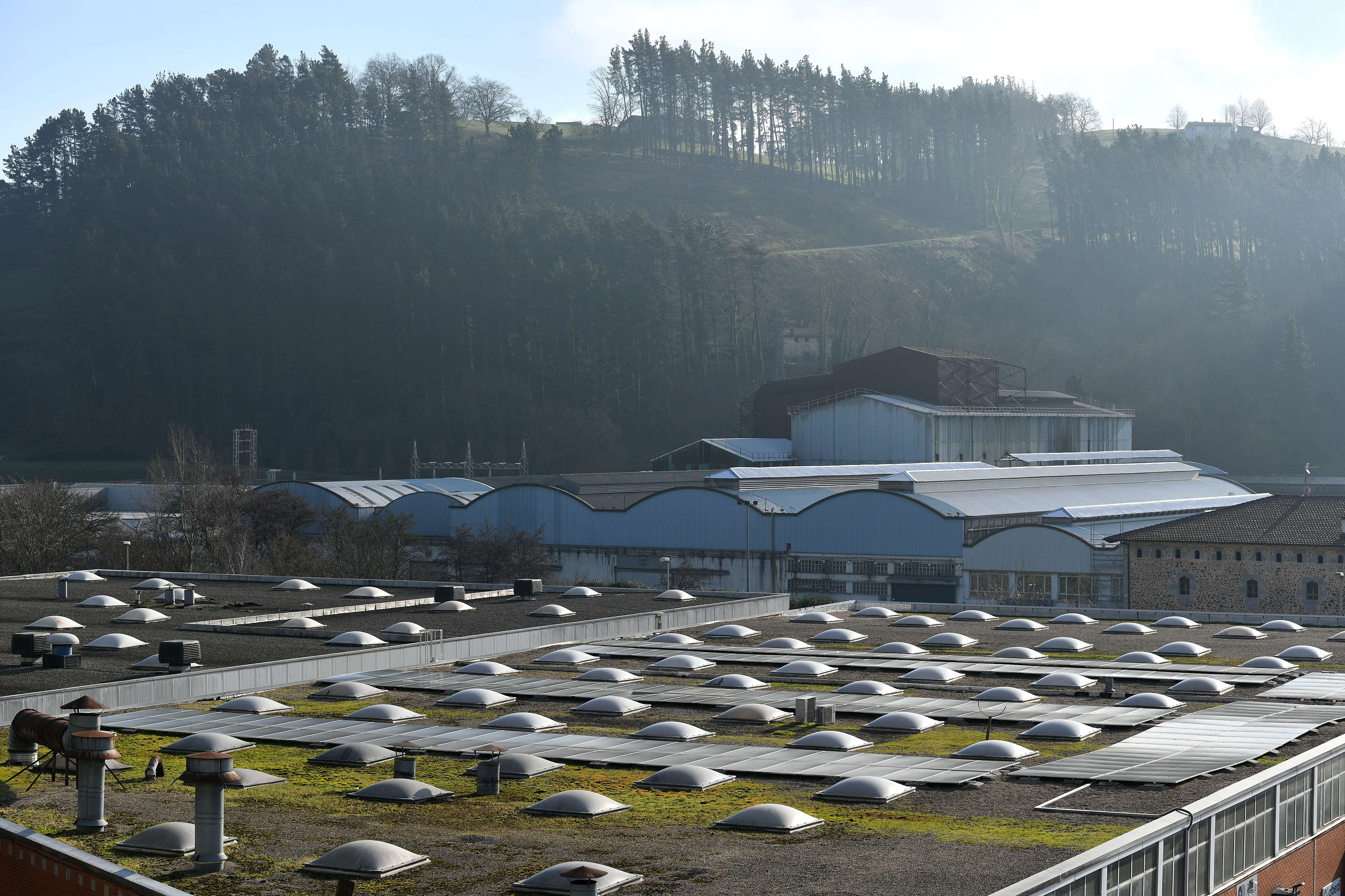 Imagen de la factoría de Sidenor en Azkoitia